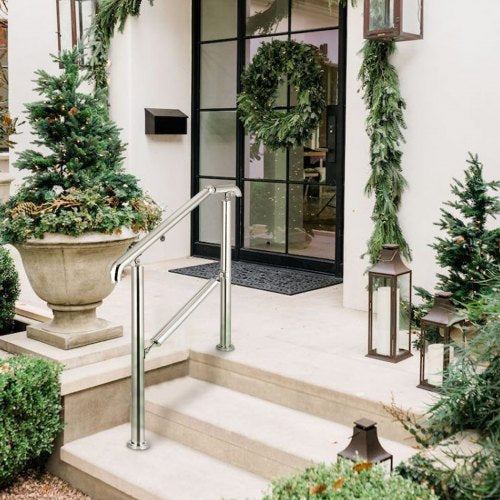Stainless Steel Transitional Handrail fit for Level Surface and 2 to 3