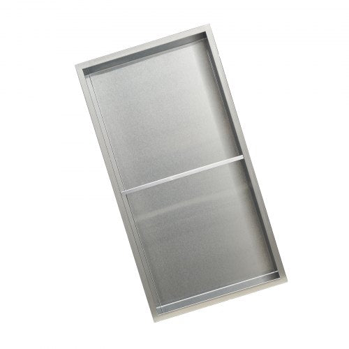 Shower Niche 13 x 25 x 4 inch Recessed Wall Niche Doublelayer with Hollowedout