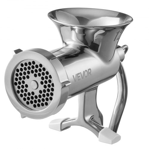 Manual Meat Grinder 304 Stainless Steel Hand Meat Grinder with Steel Table