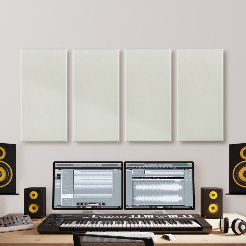 4 PCS Acoustic Panels 2 inch Thick 236 x 11.8 inch Fiberglass Sound