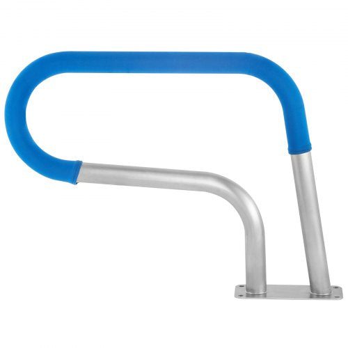 Pool Rail 30x22 Pool Railing 304 Stainless Steel 250LBS Load Capacity Silver