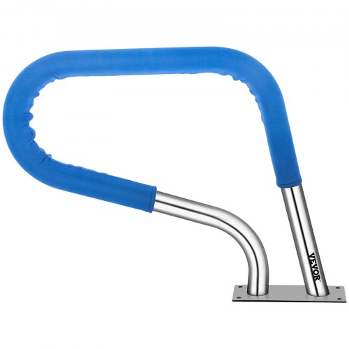 Pool Rail 32x23 Pool Railing 304 Stainless Steel 250LBS Load Capacity Silver