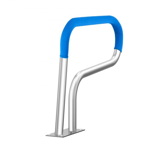 Pool Handrail 32 x 23 inch Pool Railing Stainless Steel with Base Plate