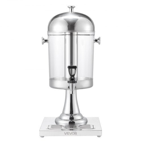 Beverage Dispenser 2.1 Gallon Drink Dispenser for Parties Stainless Steel