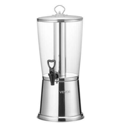 Beverage Dispenser 2.1 Gallon Drink Dispenser for Parties Stainless Steel