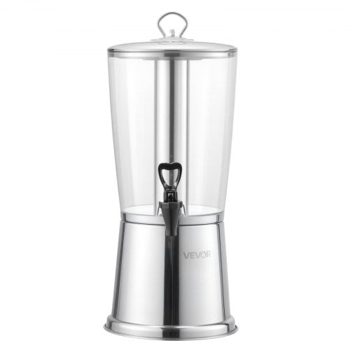 Beverage Dispenser 2.1 Gallon Drink Dispenser for Parties Stainless Steel