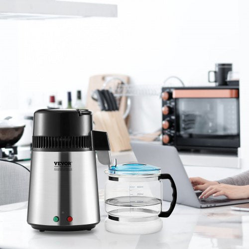 Water Distiller 4L 105 Gallon Pure Water Purifier Filter For Home