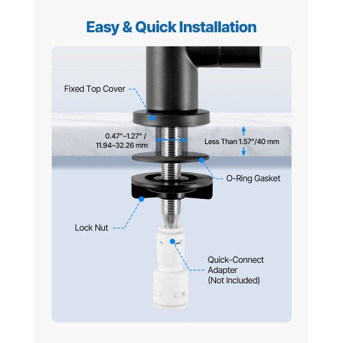 Stainless Steel Faucet LeadFree Water Purifier Faucets Reverse Osmosis