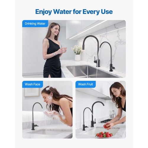 Stainless Steel Faucet LeadFree Water Purifier Faucets Reverse Osmosis