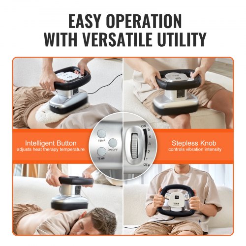 Chiropractic Massager 4004600rpm Variable Speed Professional Vibrating