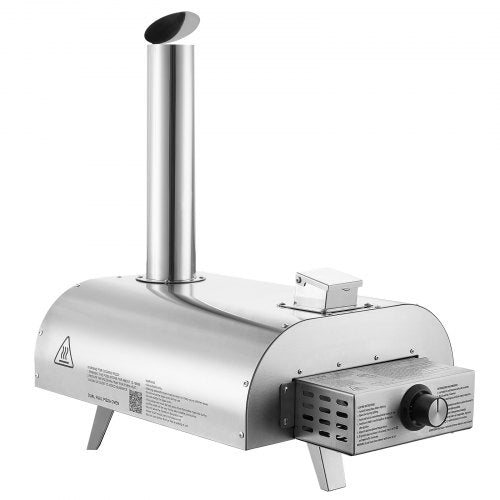 Dual Fuel Pizza Oven Outdoor 12 Inch Wood Fire Propane Gas Pizza Oven