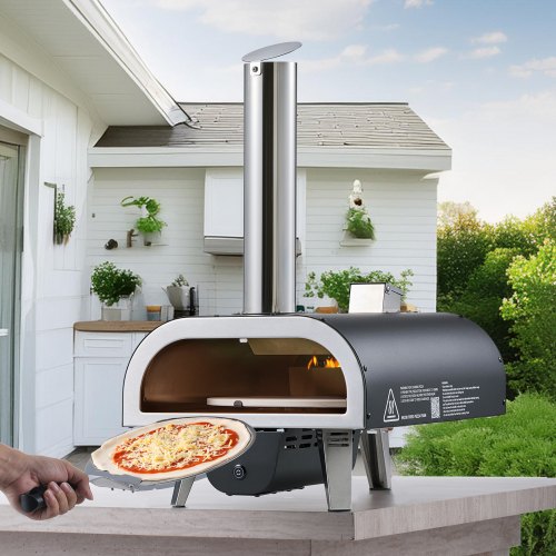Outdoor Pizza Oven 12 in Wood Fired Pizza Ovens Pellet PizzaStove