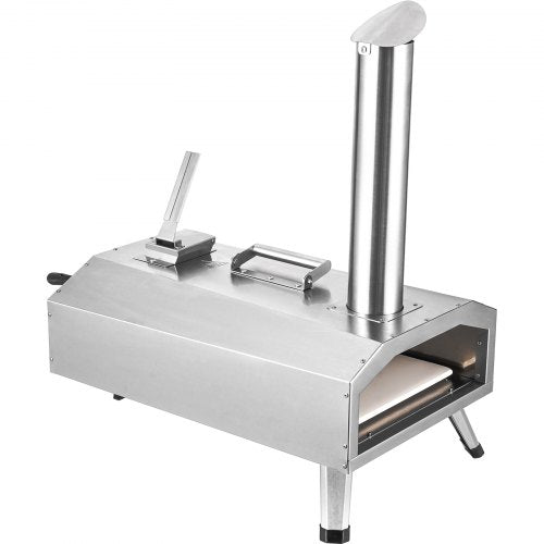 12" Outdoor Pizza Oven Portable Pellet Gas Pizza Oven Foldable for Camping