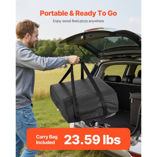 Outdoor Pizza Oven 12 in Propane Gas Pizza Maker Portable PizzaCooker