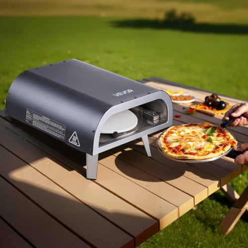 Outdoor Pizza Oven 12 in Propane Gas Pizza Maker Portable PizzaCooker