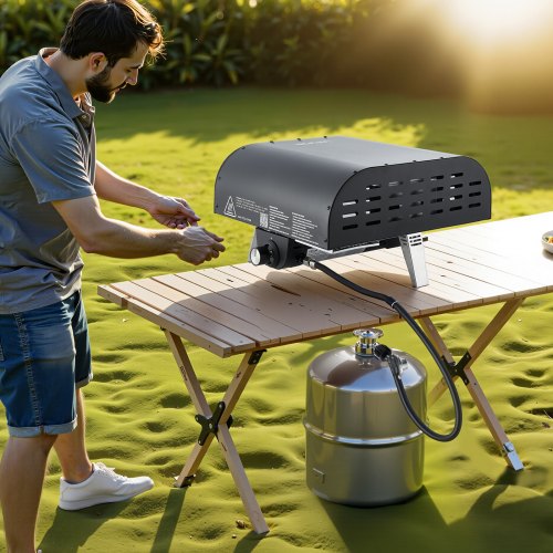 Propane Outdoor Pizza Oven 12 Inch Gas Pizza Maker Portable PizzaCooker