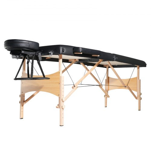 Portable Massage Table 28 W 2 Folding Lightweight Massage Table 8Level