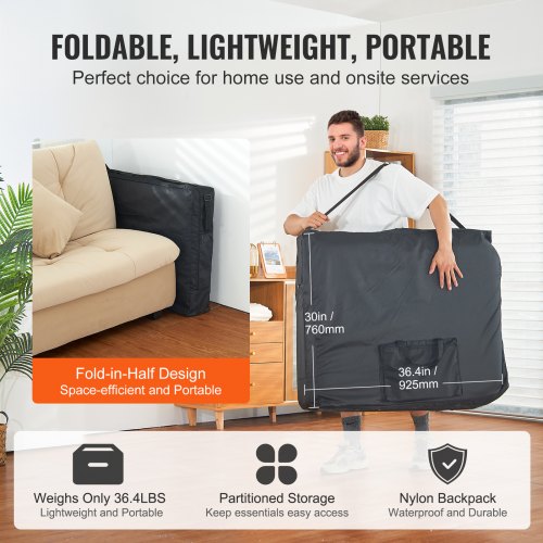 Professional Wide Massage Table 30 W Heavy Duty Folding Massage Table