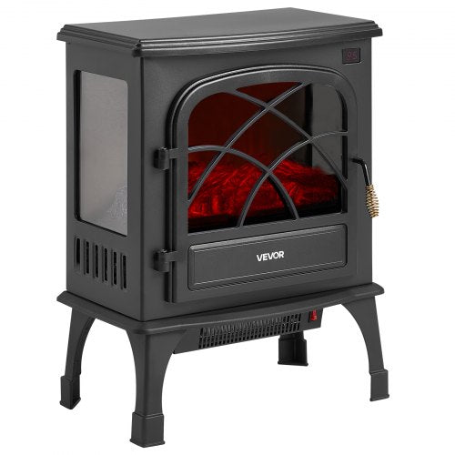 255inch Freestanding Fireplaces 1500W 5120BTU Portable Electric Fireplace