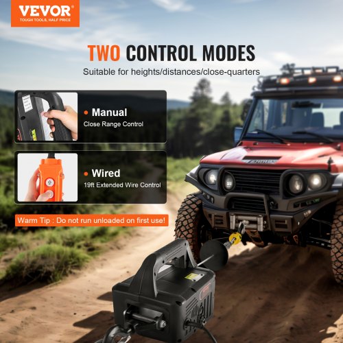 2in1 1100 lbs Electric Hoist Winch 1500W Portable Power Winch Crane 229