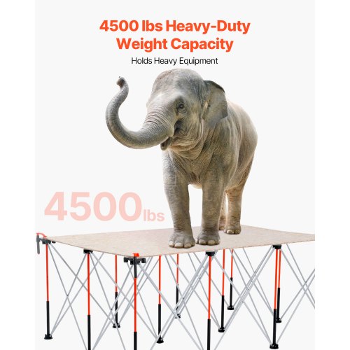 Portable Folding Workstand 612 x 414 ft Collapsible Workbench 4500 lbs