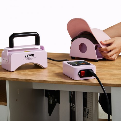 Hat Press Machine Mini Hat Heat Press for Caps with Integrated Control
