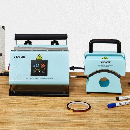 2 in 1 Tumbler and Hat Heat Press Machine Mini Hat Heat Press for Caps and Hat