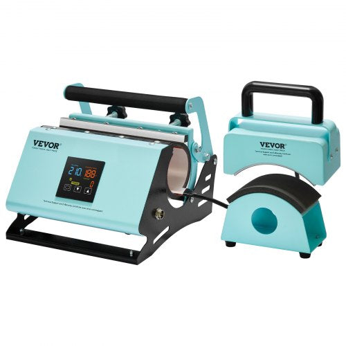 2 in 1 Tumbler and Hat Heat Press Machine Mini Hat Heat Press for Caps and Hat