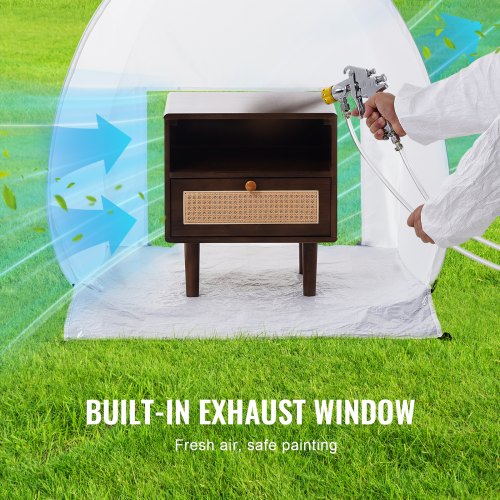 Spray Paint Shelter 40 x 35 x 40 in PopUp Portable Spray Paint Tent