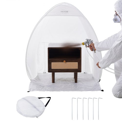 Spray Paint Shelter 40 x 35 x 40 in PopUp Portable Spray Paint Tent