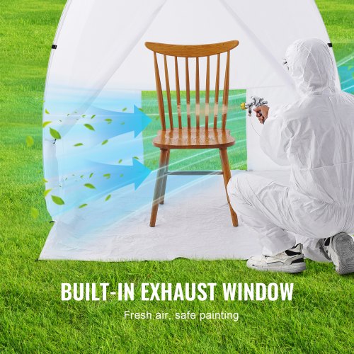 Spray Paint Shelter 60 x 60 x 70 in PopUp Portable Spray Paint Tent