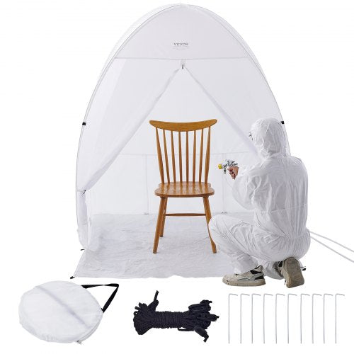 Spray Paint Shelter 60 x 60 x 70 in PopUp Portable Spray Paint Tent