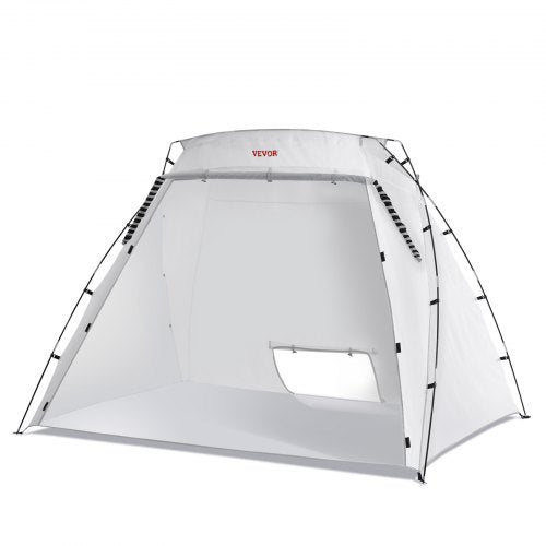 Portable Paint Booth Larger Spray Paint Tent with Builtin Floor Mesh