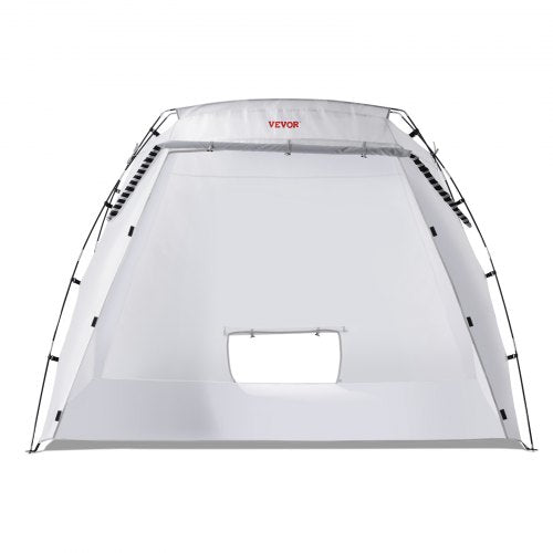 Portable Paint Booth Larger Spray Paint Tent with Builtin Floor Mesh