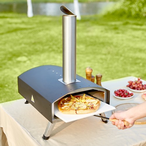 Outdoor Oven 12inch Pellet and Charcoal Fired Maker Portable Outside