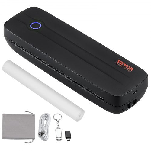 Portable Thermal Printer – 2600mAh Battery 300 DPI Bluetooth Inkless