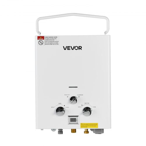 Portable Propane Water Heater 5L Tankless Outdoor Water Heater 34000 BTU