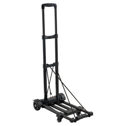 Folding Hand Truck 290 lbs Load Capacity Collapsible Luggage Cart with 4