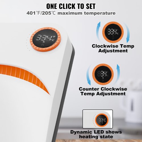 Heat Press Machine 7x6 inches Portable Shirt Printing Multifunctional