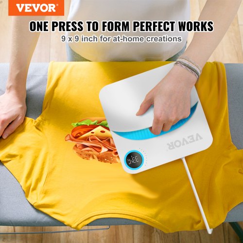 Heat Press Machine9x9inches Portable Shirt Printing Multifunctional