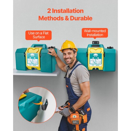 Portable Eye Wash Station 8 Gal OSHAApproved Eyewash Station