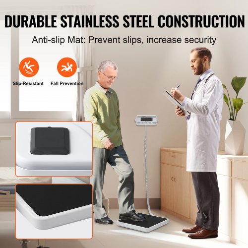 Portable Medical Scale Professional Digital Physician Scale for Weighing –