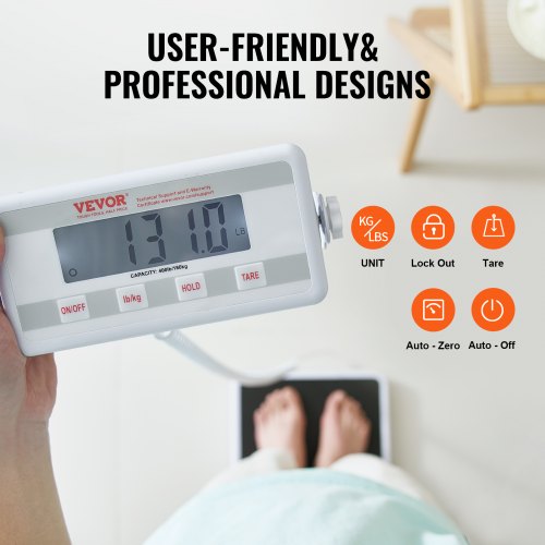 Portable Medical Scale Professional Digital Physician Scale for Weighing –