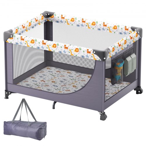 Baby Playpen Travel Crib QuickFolding Playpen for Baby Toddler Portable