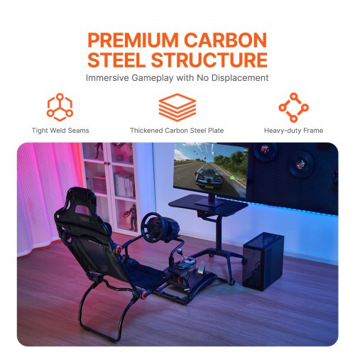 Racing Wheel Stand Foldable For Logitech G923G920G29 Steering Wheel Stand