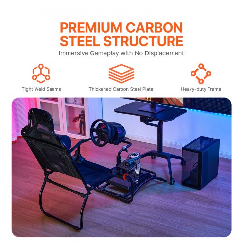 Racing Wheel Stand Foldable For Logitech G923G920G29 Steering Wheel Stand