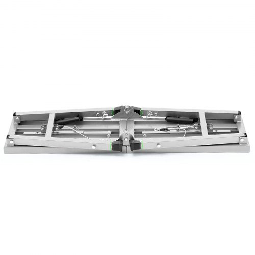 Work Platform 3 Gear Adjustable Height Folding Alloy Steel Step Ladder