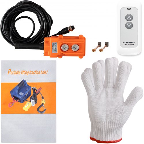 3in1 Electric Hoist Winch 1100lbs Portable Electric Winch 110V Power