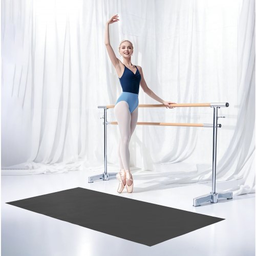 Dance Floor 66 x 3 Portable Yoga Mat with Organizer Bag 1.5 mm Thick