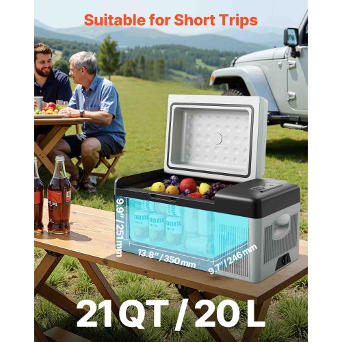Portable Refrigerator 21 Quart20 Liter12 Volt Refrigerator App